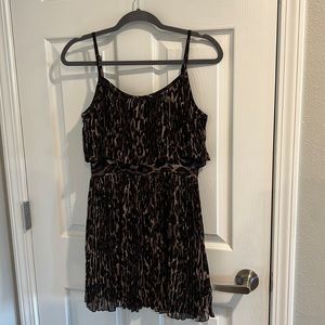 Leopard summer dress size 3 from Guess